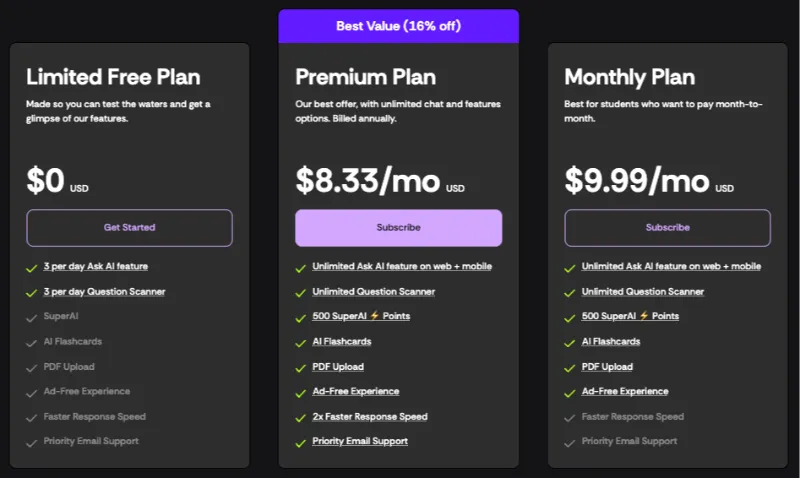 Answer AI Review - Answer AI Pricing Plans