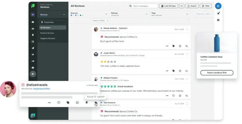 Quso.AI Review: Sprout Social