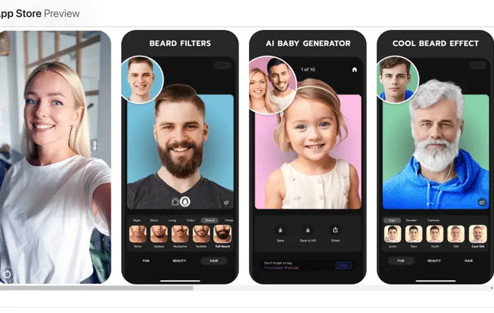 FaceLab: Face Editor, Old Age